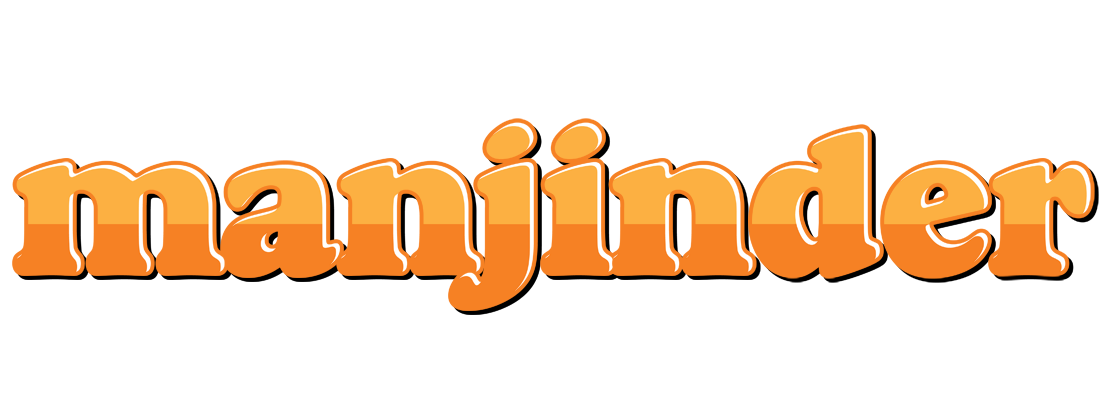 Manjinder orange logo