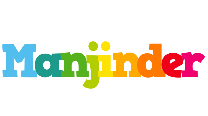 Manjinder rainbows logo