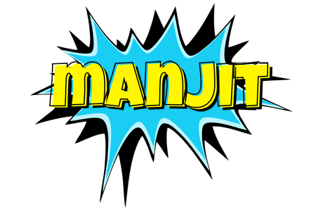 Manjit amazing logo