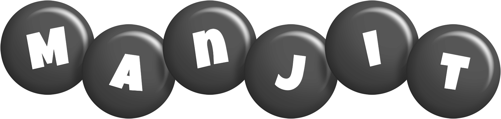 Manjit candy-black logo