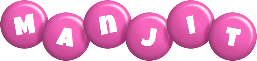 Manjit candy-pink logo
