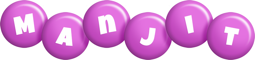 Manjit candy-purple logo