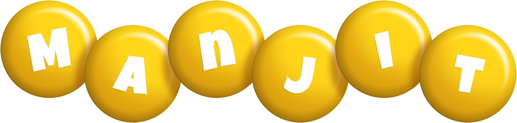Manjit candy-yellow logo