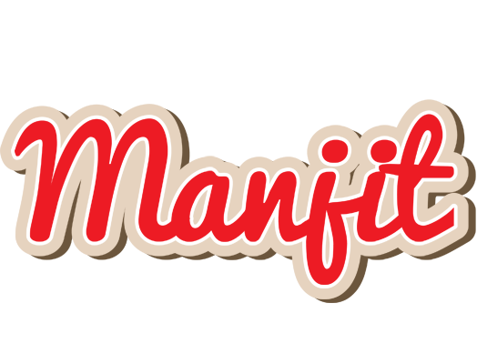 Manjit chocolate logo