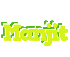 Manjit citrus logo