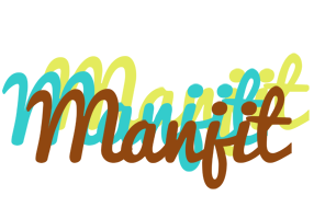 Manjit cupcake logo