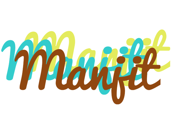Manjit cupcake logo