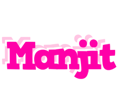 Manjit dancing logo