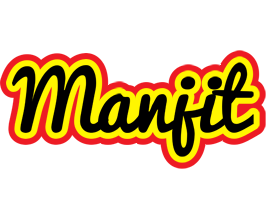 Manjit flaming logo