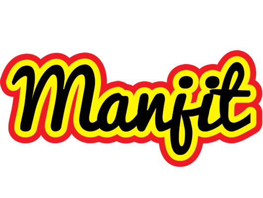Manjit flaming logo
