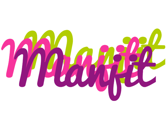 Manjit flowers logo