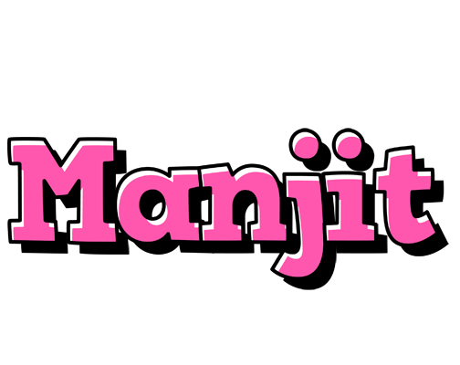 Manjit girlish logo