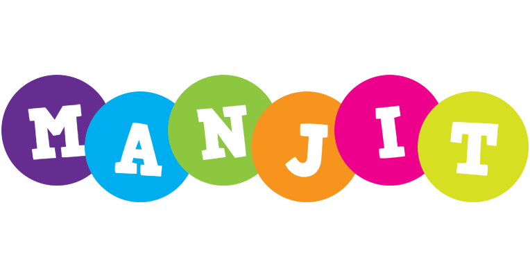 Manjit happy logo