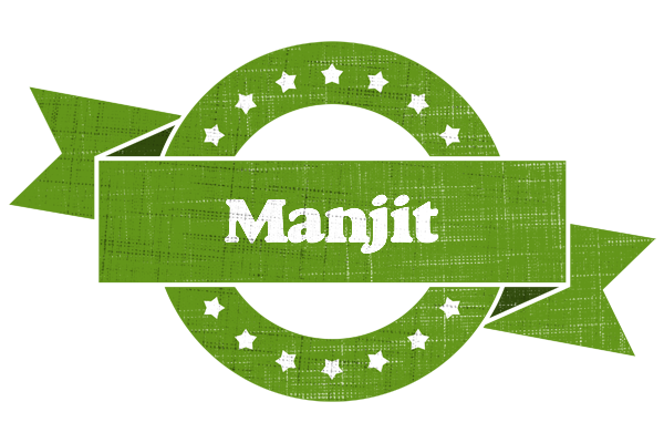 Manjit natural logo