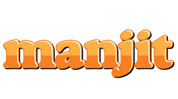 Manjit orange logo