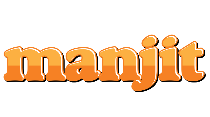 Manjit orange logo