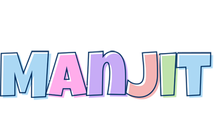Manjit pastel logo