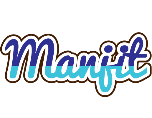 Manjit raining logo