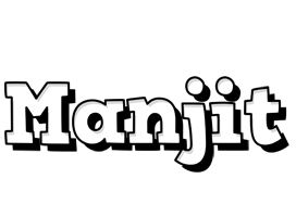 Manjit snowing logo