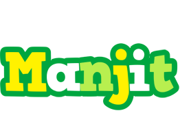Manjit soccer logo