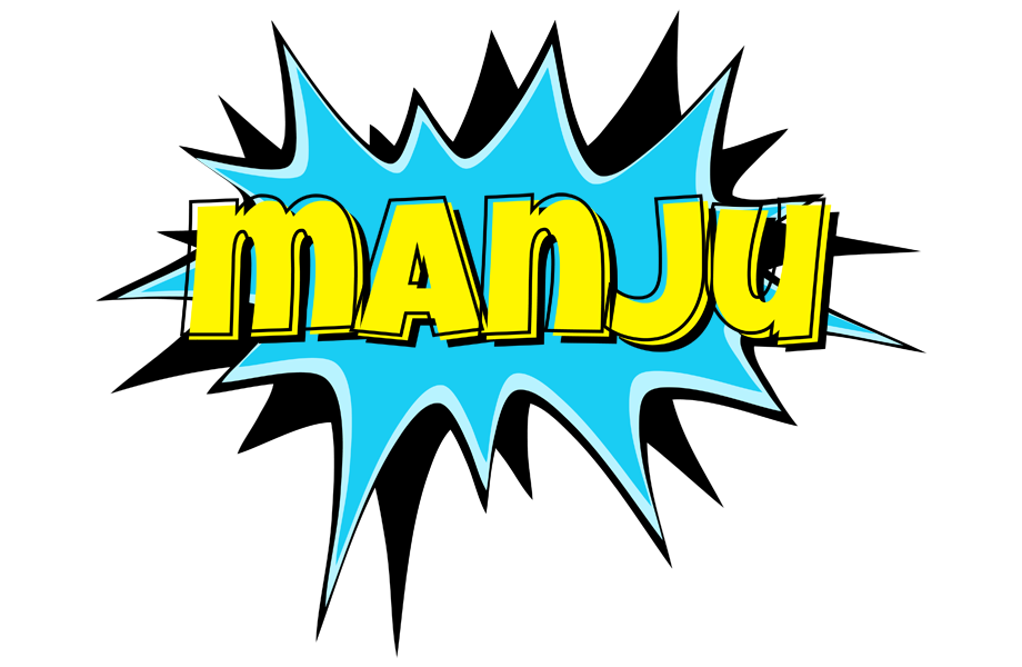 Manju amazing logo
