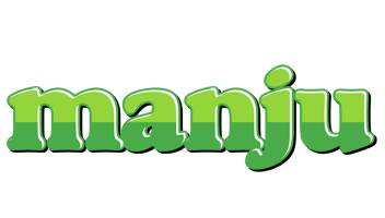 Manju apple logo