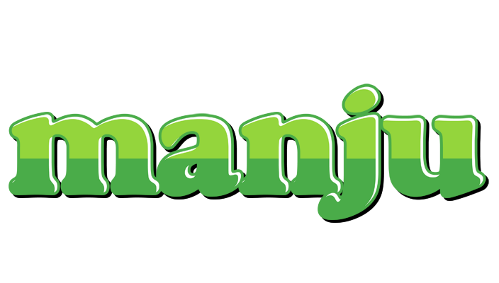 Manju apple logo
