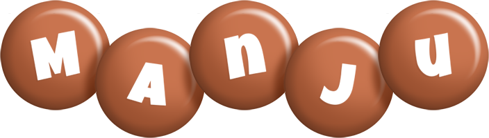 Manju candy-brown logo