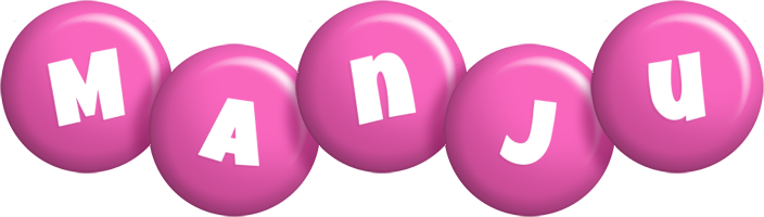 Manju candy-pink logo