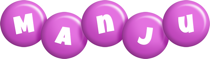 Manju candy-purple logo