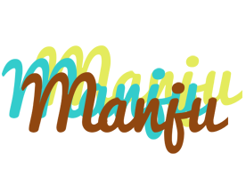 Manju cupcake logo