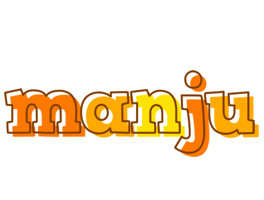 Manju desert logo