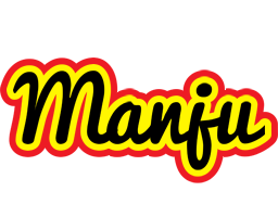 Manju flaming logo