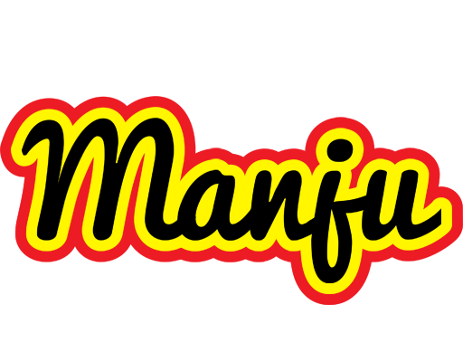 Manju flaming logo