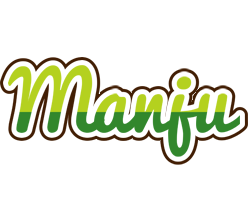 Manju golfing logo