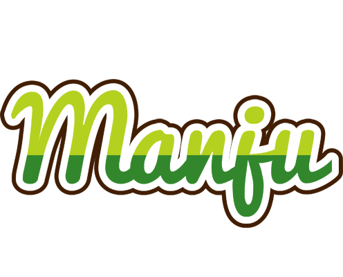 Manju golfing logo