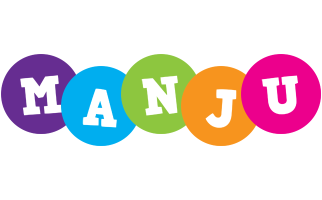 Manju happy logo