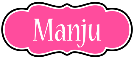 Manju invitation logo
