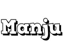 Manju snowing logo