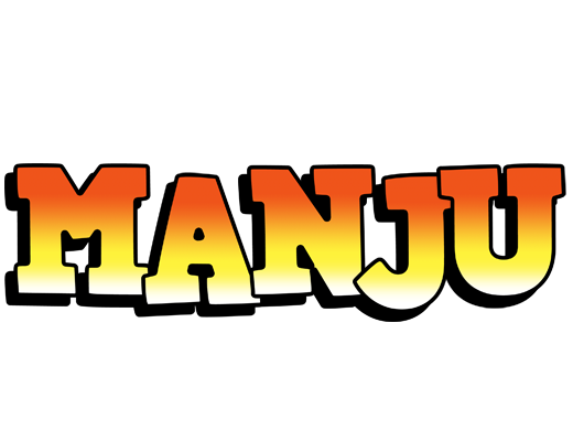 Manju sunset logo