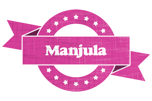 Manjula beauty logo