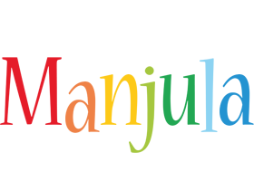 Manjula birthday logo