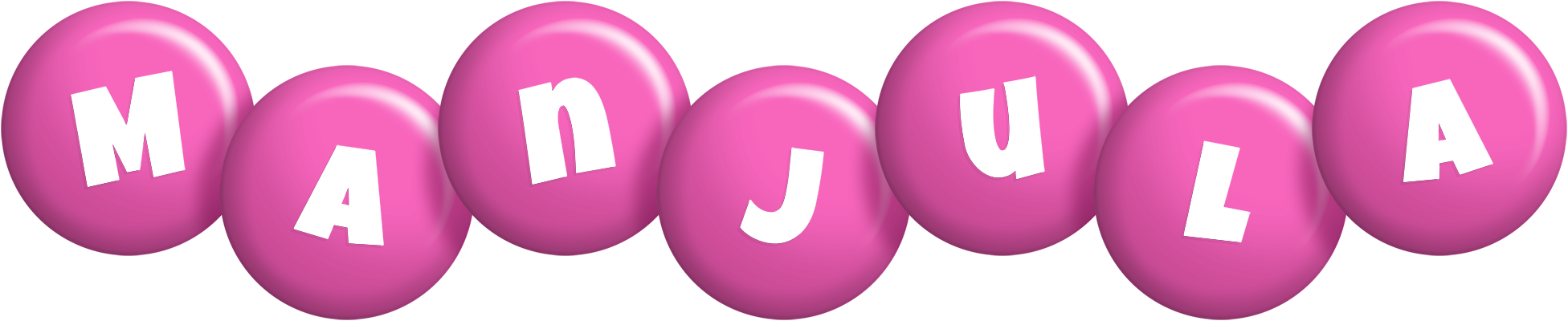 Manjula candy-pink logo