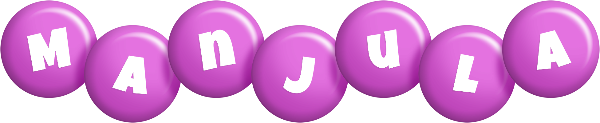 Manjula candy-purple logo
