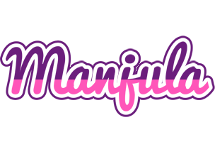 Manjula cheerful logo