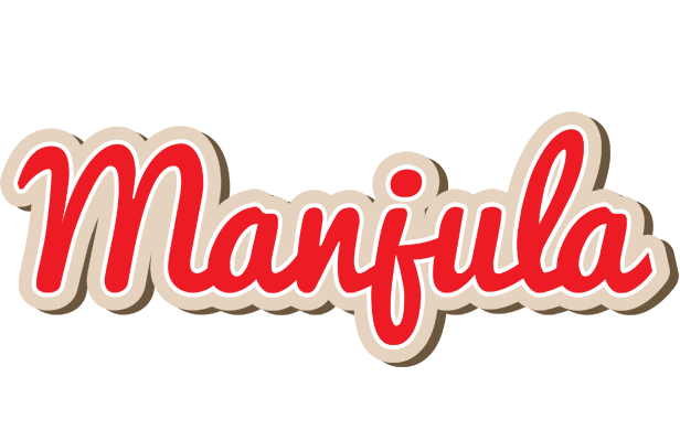 Manjula chocolate logo