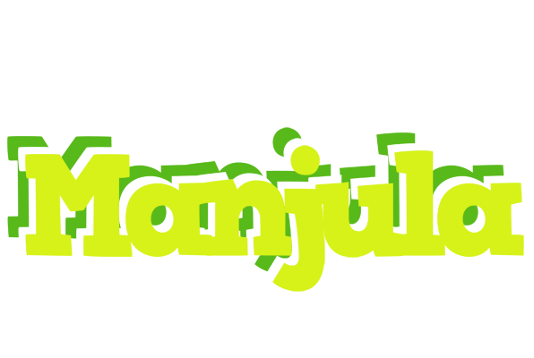 Manjula citrus logo