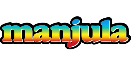 Manjula color logo