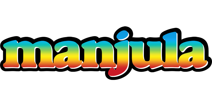 Manjula color logo