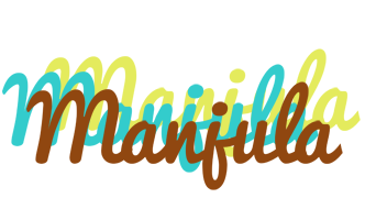 Manjula cupcake logo